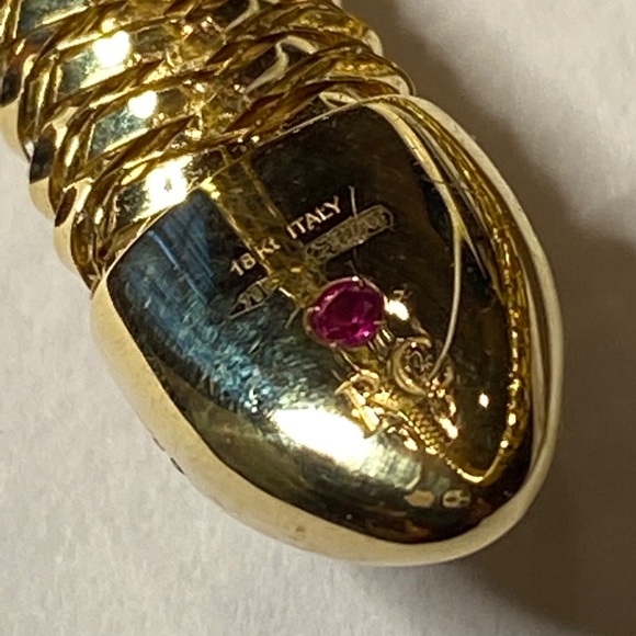 Roberto Coin Primavera 18k gold/diamond bracelet - Picture 6 of 14